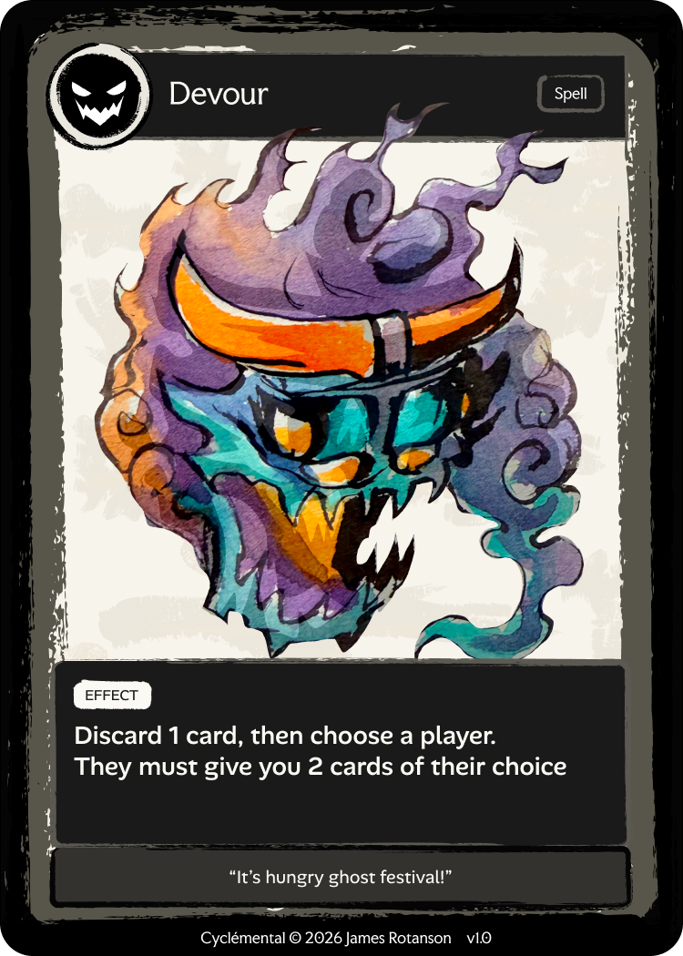 Devour — Spell card